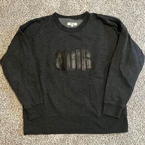 Madewell Noir Sweatshirt  